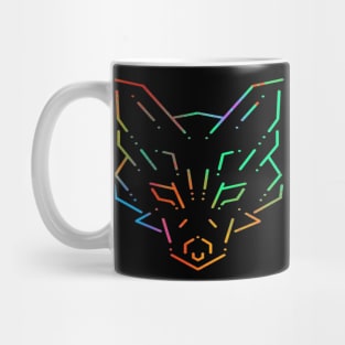 RGB wolf Mug